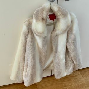 Faux fur jacket